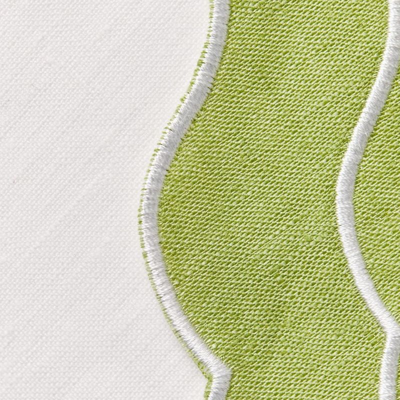 Set De Table En Coton Brodé Chic Et Élégant 10 Pièces