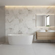 Panneau Mural PVC Inspiration Marbre Blanc Chic