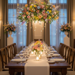 Guirlande De Fleurs Artificielles Avec Feuillage Retombant