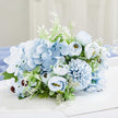 Fleur Artificielle Bleu Composition Élégante
