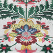 Set De Table En Lin Vintage À Motifs Floraux Et Oiseaux