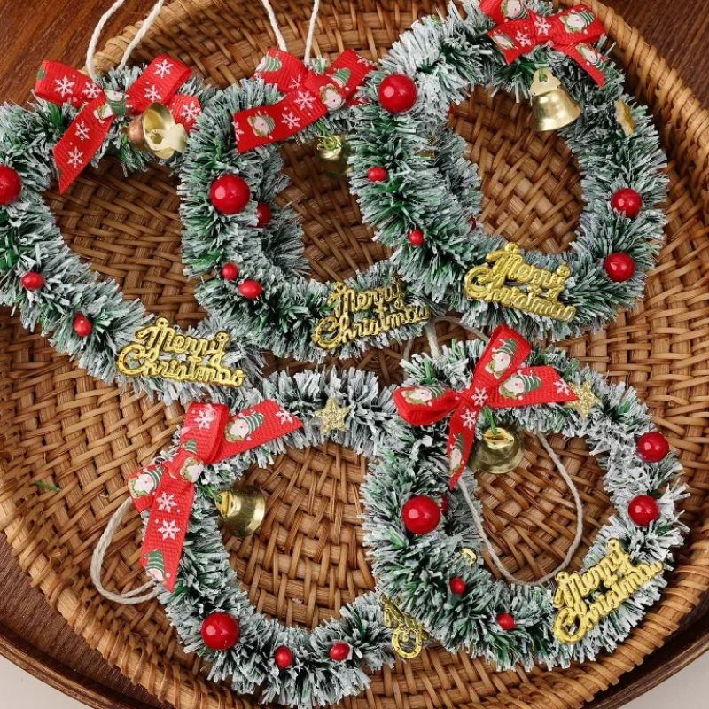 Guirlandes Pour Arbres De Noël Mini Couronnes