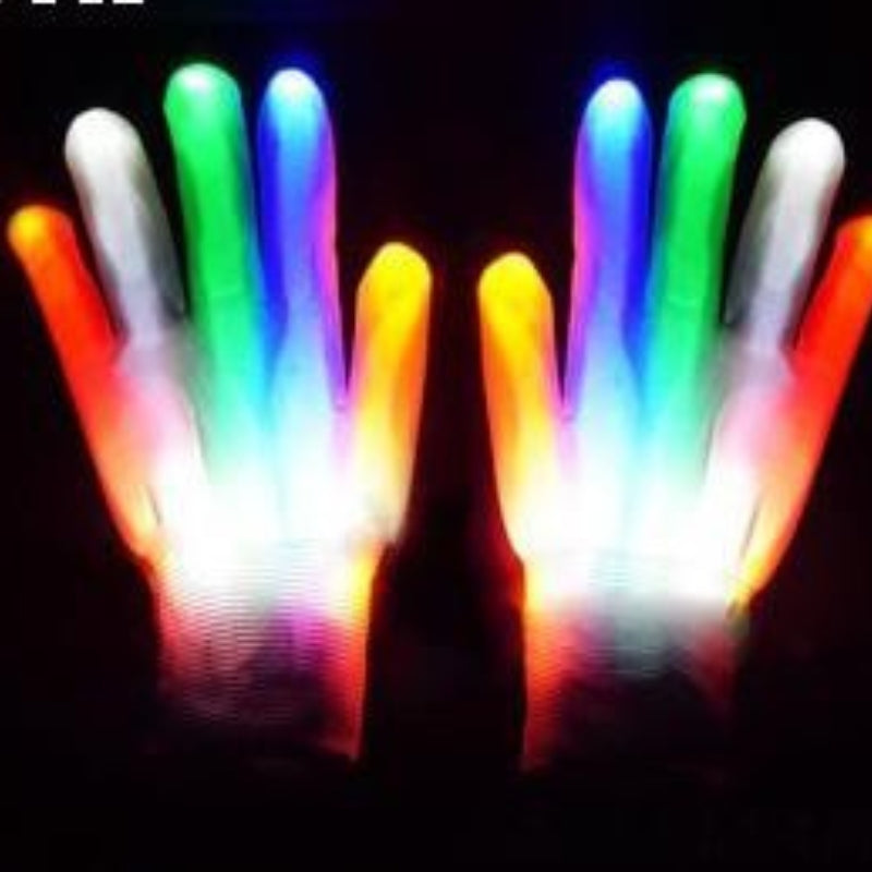 Gants Lumineux LED Avec Effet Clignotant