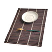 Set De Table Bambou Naturel Et Résistant