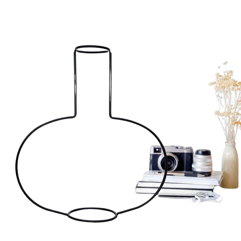Vase en Ligne de Fer Retro pour Fleur