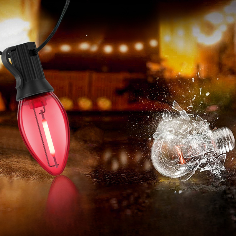 Guirlandes d’Extérieur LED Festives