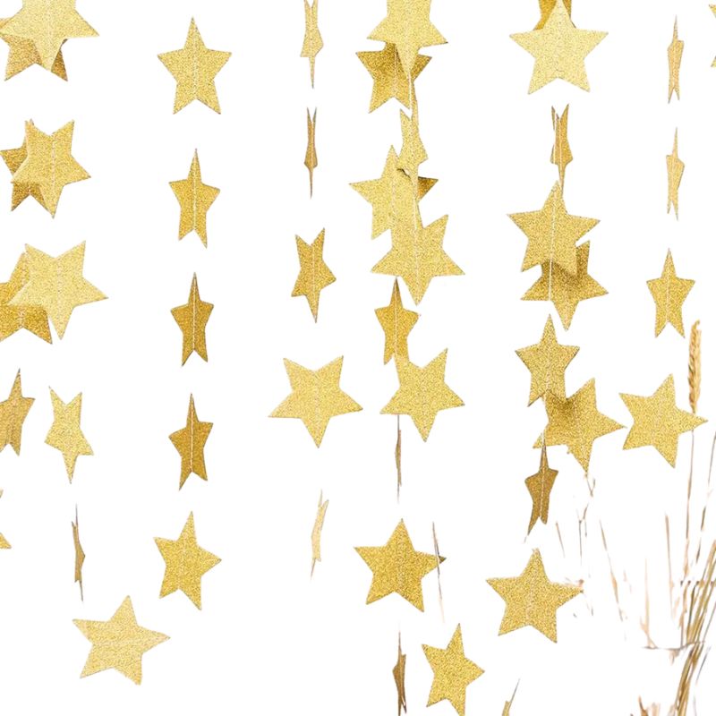 Guirlandes pour Anniversaire Suspensions Étoilées Brillantes