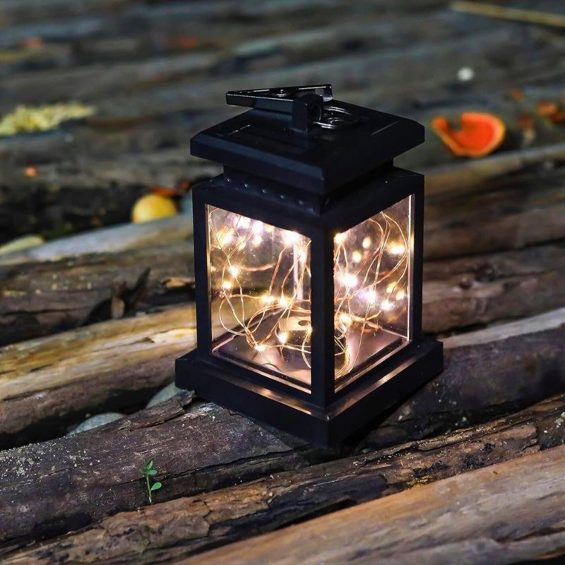Lanternes Solaires Avec Guirlande Lumineuse LED