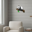Sculpture Papier Panda Géométrique