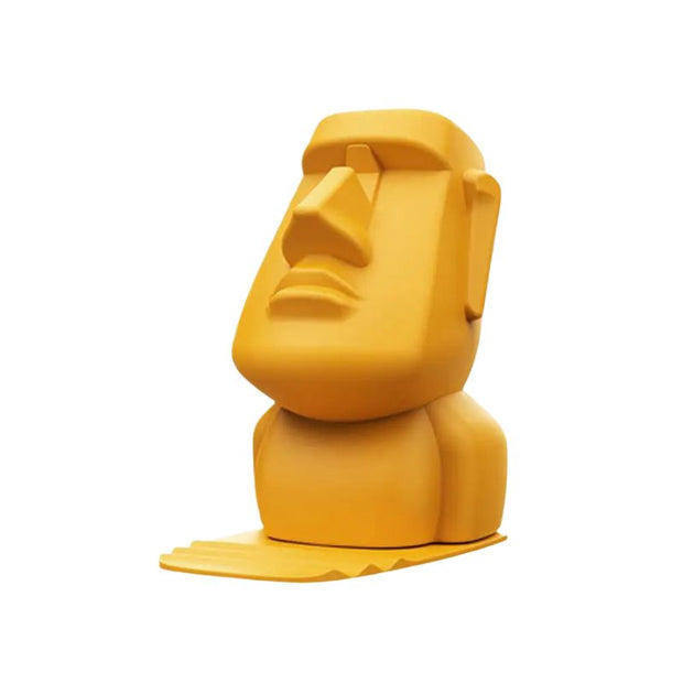 Sculpture Moai Moderne Avec Design Minimaliste Contemporain