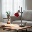 Lampe Champignon Design Rouge Orientable Avec Éclairage Chaud