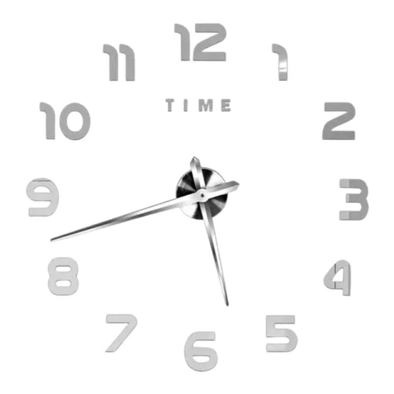 Grande Horloge Murale Moderne Style Luxe