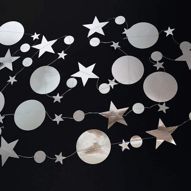 Décoration de Fête Guirlande Métallique