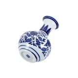 Vase Chinois Bleu et Blanc en Céramique Traditionnelle