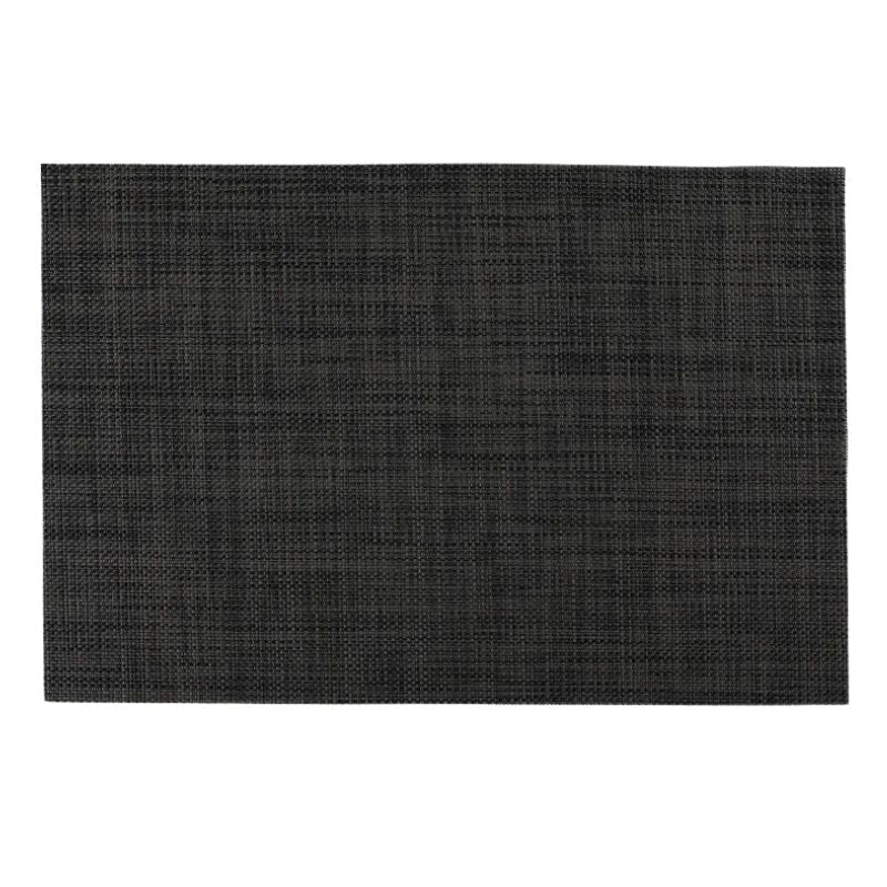 Set De Table Vinyle Rectangulaire Tissé Lavable Et Résistant 4 Pièces