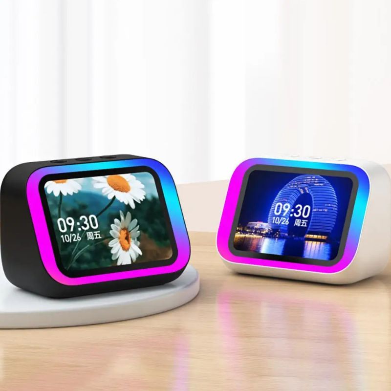 Horloge Parlante Intelligente Avec Assistant Vocal Et Réveil Connecté