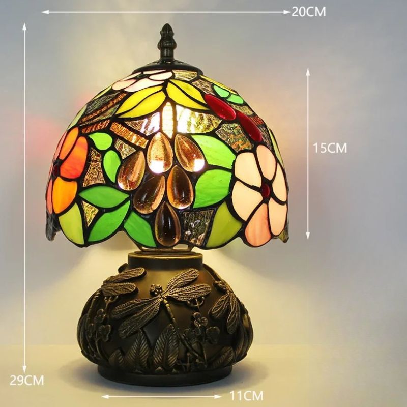 Lampe Champignon En Pâte De Verre Ambiance Chaleureuse