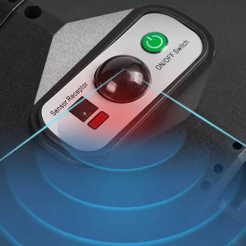 Projecteur d’Extérieur LED Solaire Puissant avec Détecteur de Mouvement