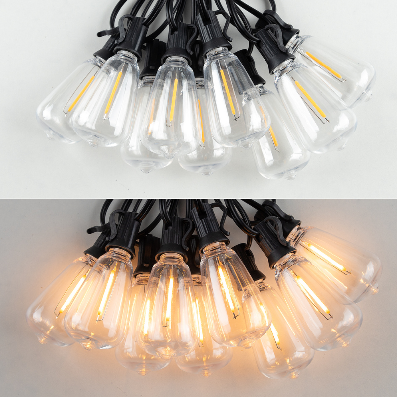Guirlandes d’Extérieur LED Style Industriel