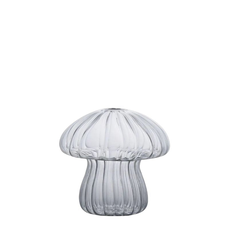 Vase en Verre en Forme de Champignon