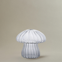 Vase en Verre en Forme de Champignon