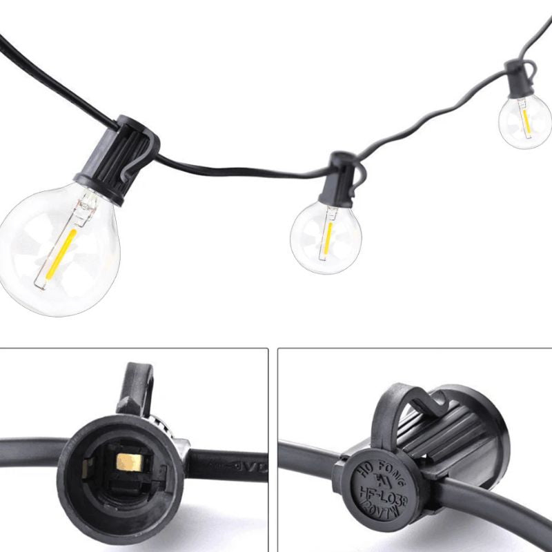 Guirlande LED Ampoule Guinguette Lumineuse