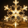 Guirlandes de Noël LED Flocons de Neige