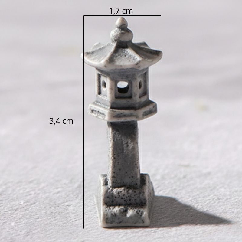 Sculpture Pierre Lanterne Miniature