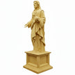 Statuette En Ivoire Christ Debout En Posture Bénissante