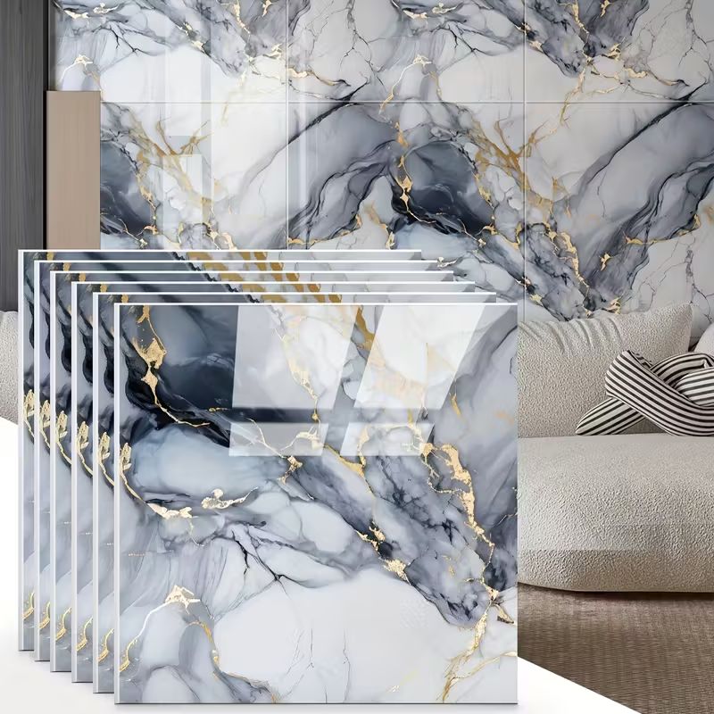 Panneau Mural PVC Décor Marbre Contemporain
