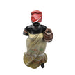 Sculpture Femme Africaine En Décoration Artisanale Avec Jarre