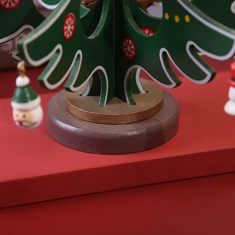 Sapin en Bois Décoratif pour Noël