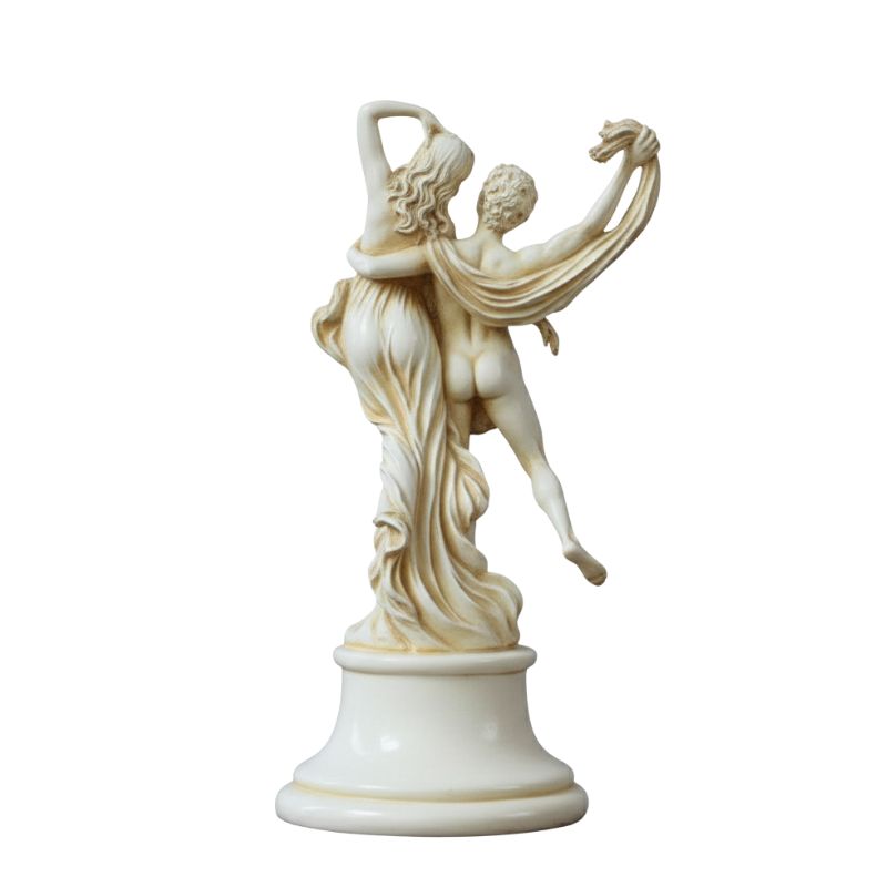 Sculpture Grecque Couple Mythologique En Danse