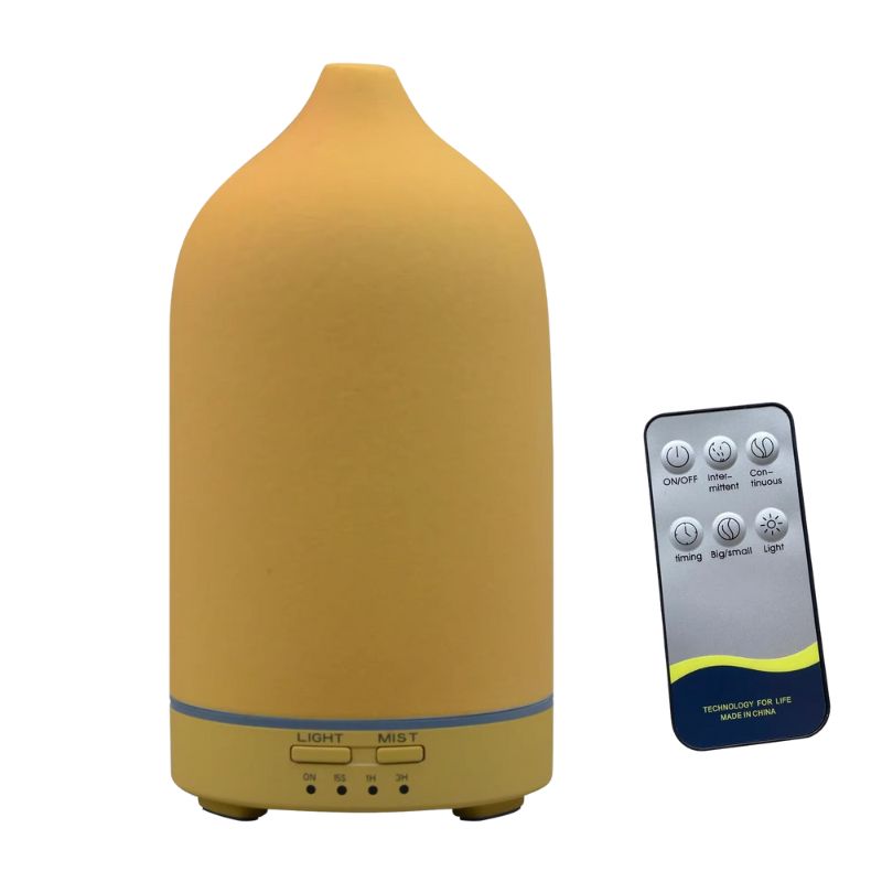 Diffuseur D’Huiles Essentielles Design En Céramique Avec Télécommande