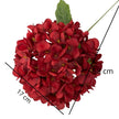 Fleur Artificielle Rouge Hortensia