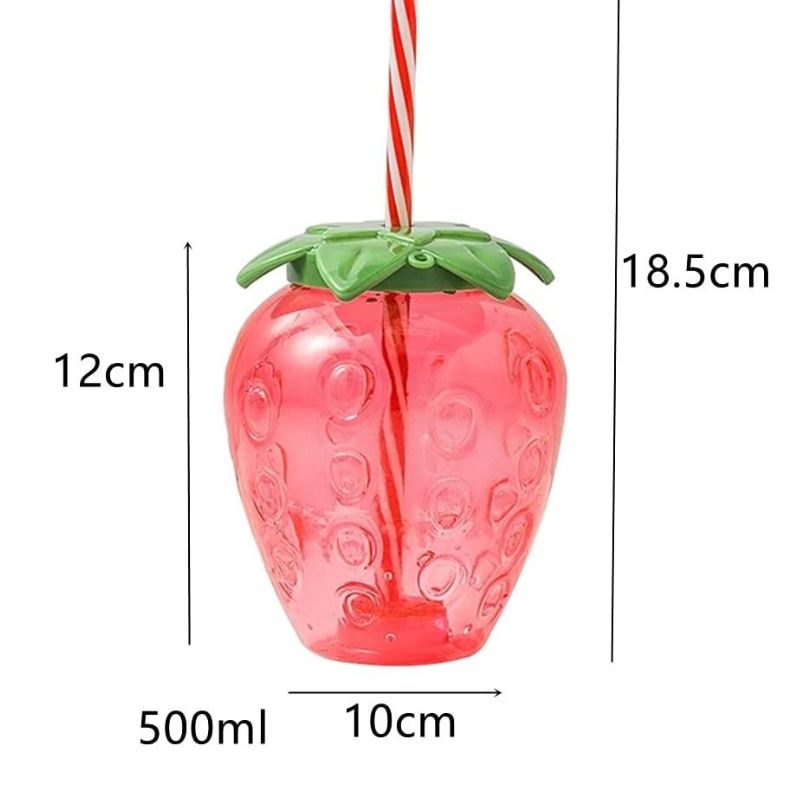 Décorations Été Gobelets Fraise 10 Pièces
