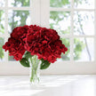 Fleur Artificielle Rouge Style Hortensia