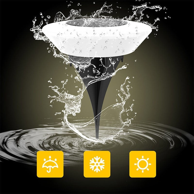 Éclairage de Chemin Solaire LED Étanche pour Jardin