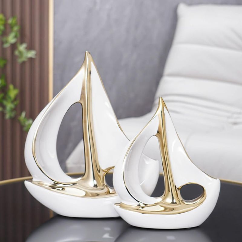 Sculpture Moderne Objet Déco Marin Raffiné