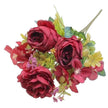 Fleur Artificielle Multicolore Avec Roses Délicates
