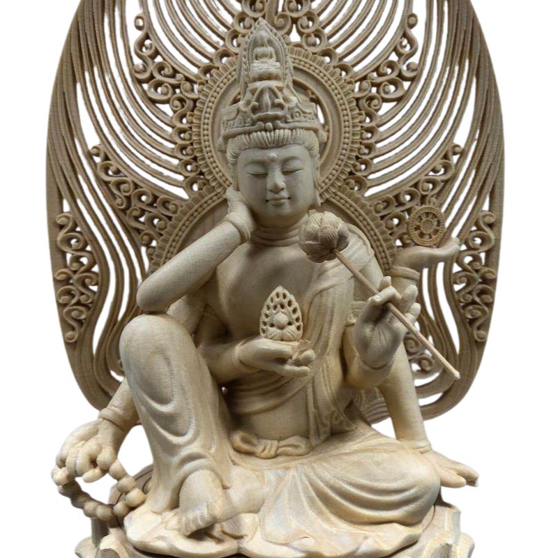 Statuette En Ivoire Sculpture Sacrée