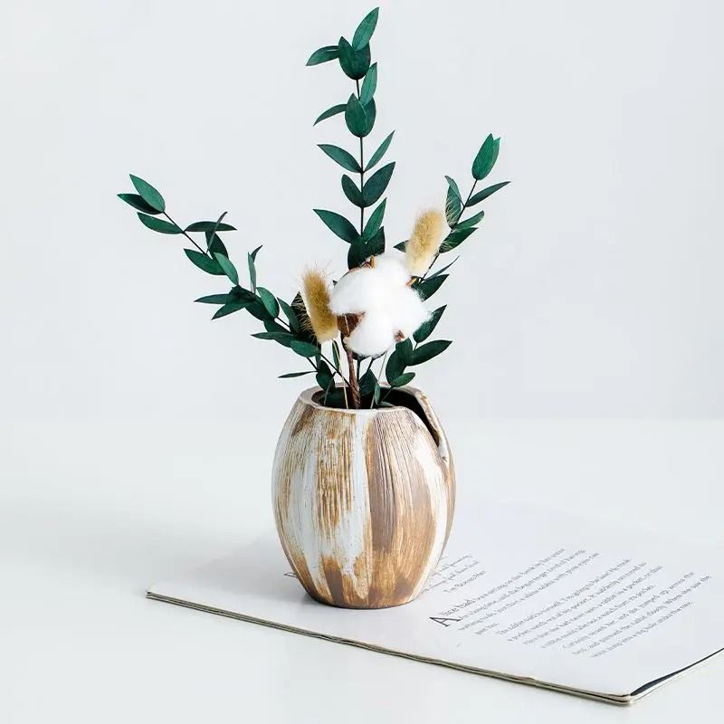 Vase Petit en Céramique Style Vintage