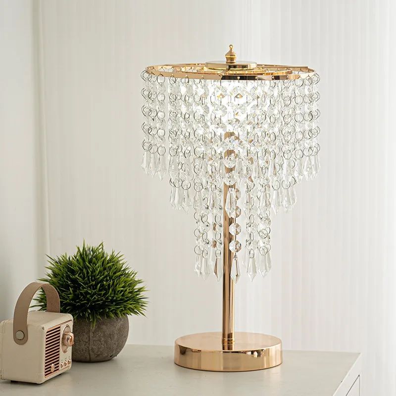 Éclairages De Table Design Européen Avec Lumière Réglable