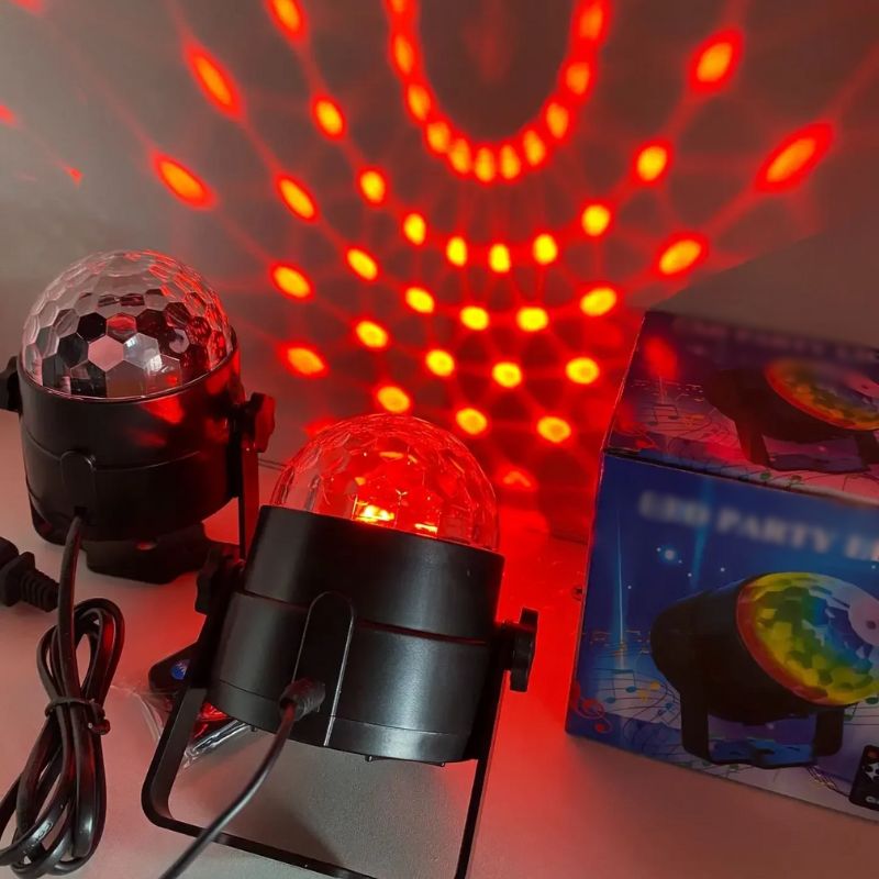 Éclairage Festif Lampe Boule LED Clignotante Avec Télécommande