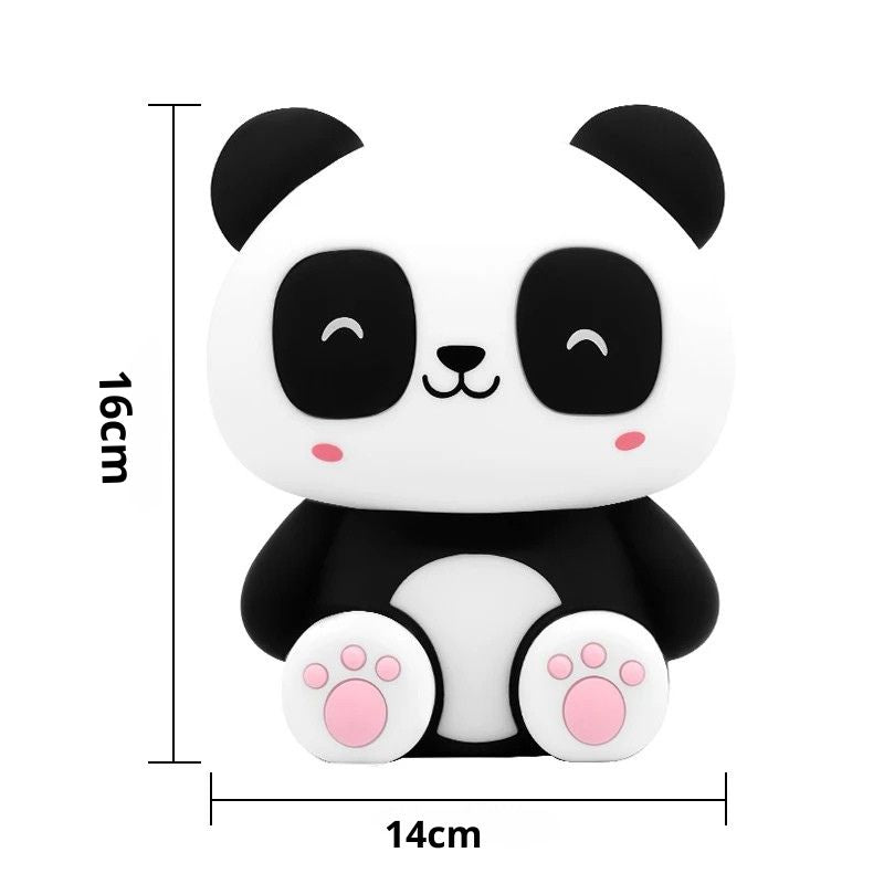 Lampe De Nuit Panda Tactile Avec Minuterie