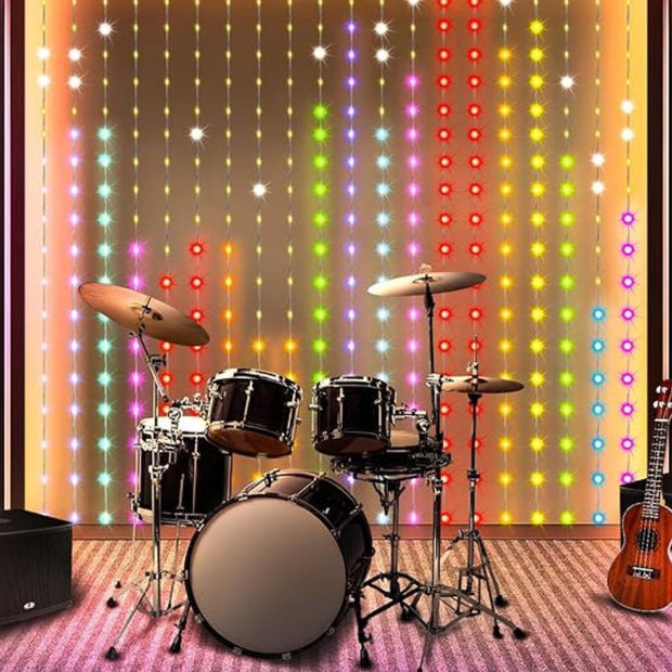 Rideaux Lumineux LED Intelligent avec Télécommande