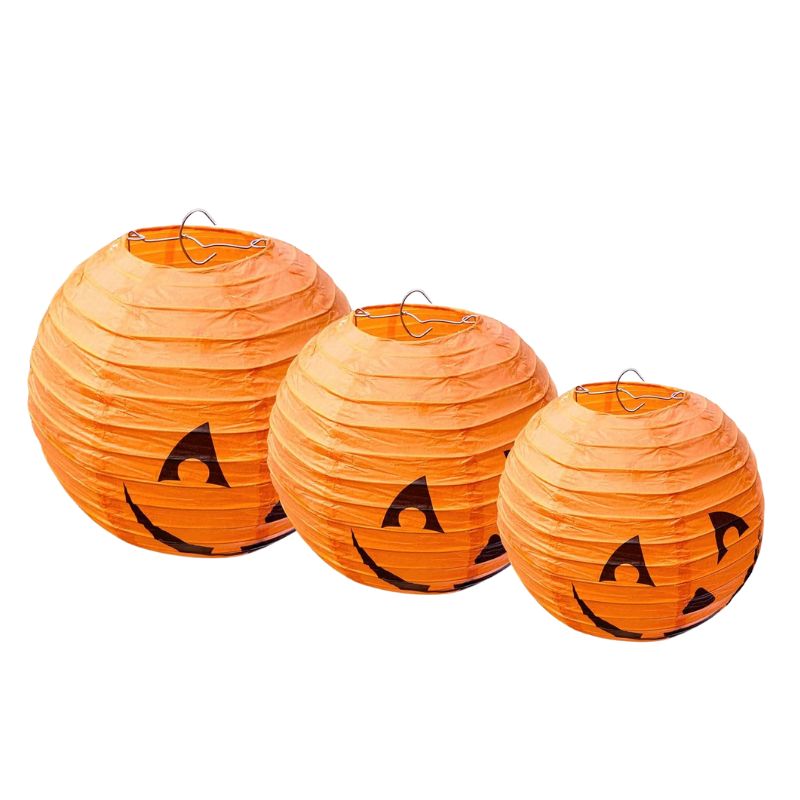 Citrouilles Halloween Lanternes  en Papier