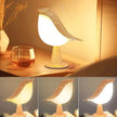 Oiseaux Lumineux LED En Bois Avec Design Moderne