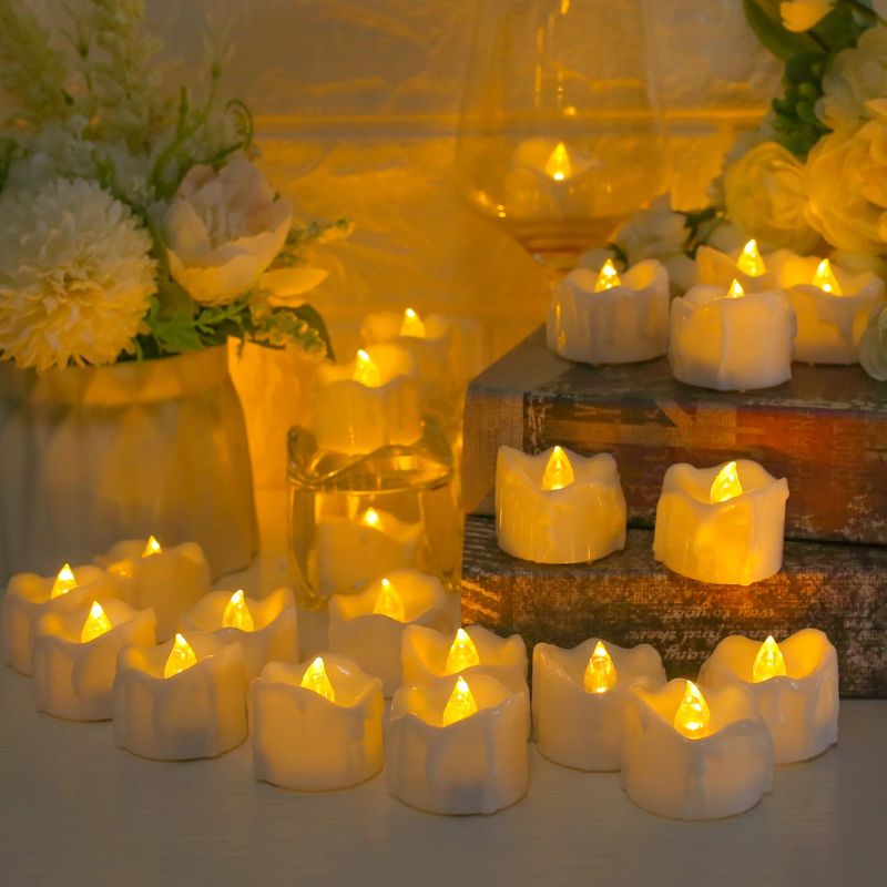 Bougie LED Décorative Effet Flamme