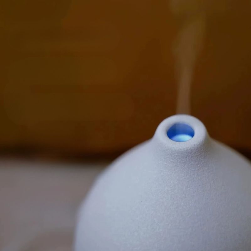 Diffuseur D’Huiles Essentielles Design En Céramique Ultrasonique Zen